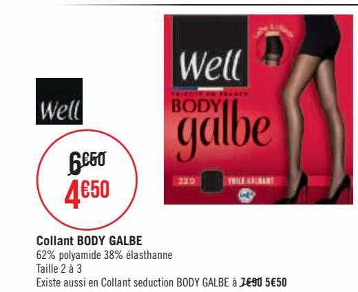 collant body galbe well