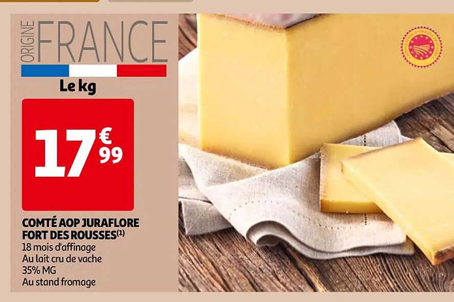 Comté Aop Juraflore Fort Des Rousses