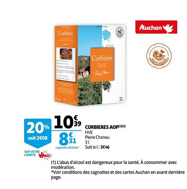 corbières aop hve pierre chanau