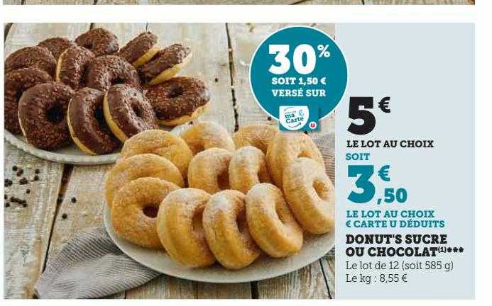 Donuts Sucre Ou Chocolat