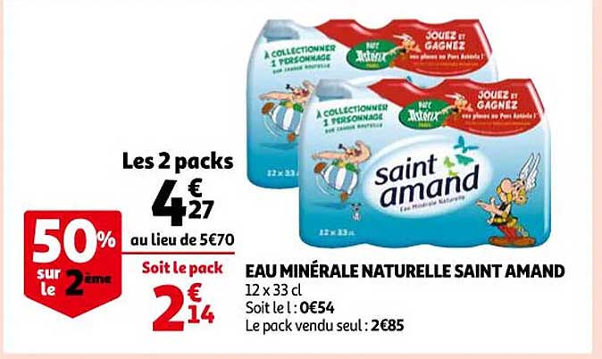 Eau Minérale Naturelle Saint Amand