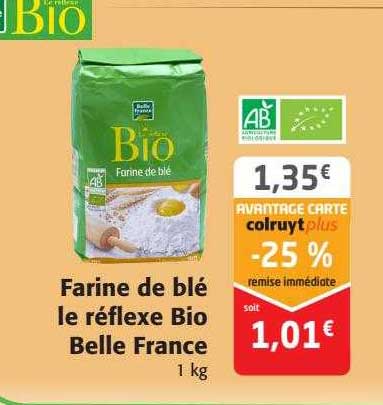 farine de blé le réflexe bio belle france