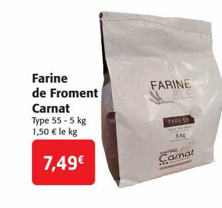 Farine De Froment Carnat