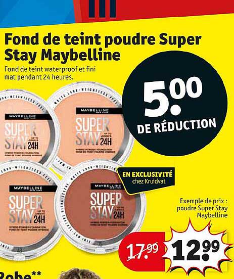 Fond De Teint Poudre Super Stay Maybelline