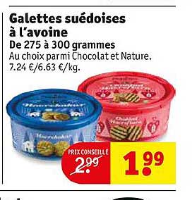 galettes suédoises à l'avoine