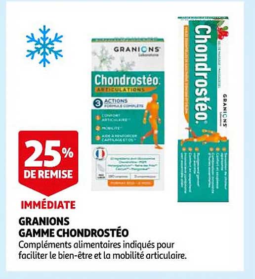 granions gamme chondrostéo