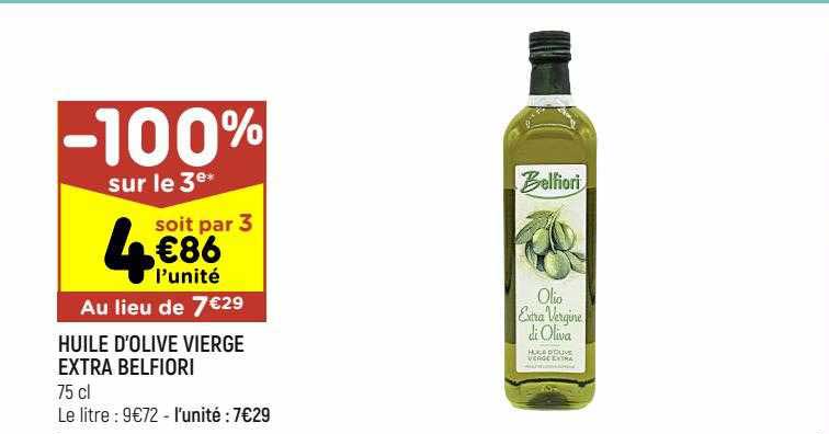 huile d'olive vierge extra belfiori