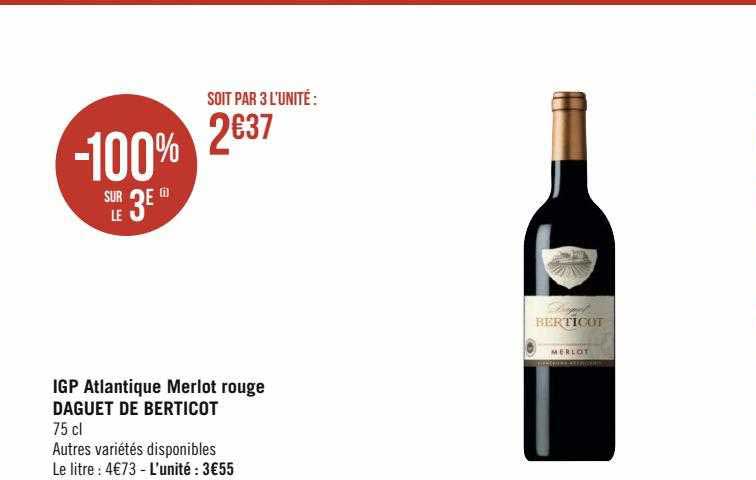 igp atlantique merlot rouge daguet de berticot