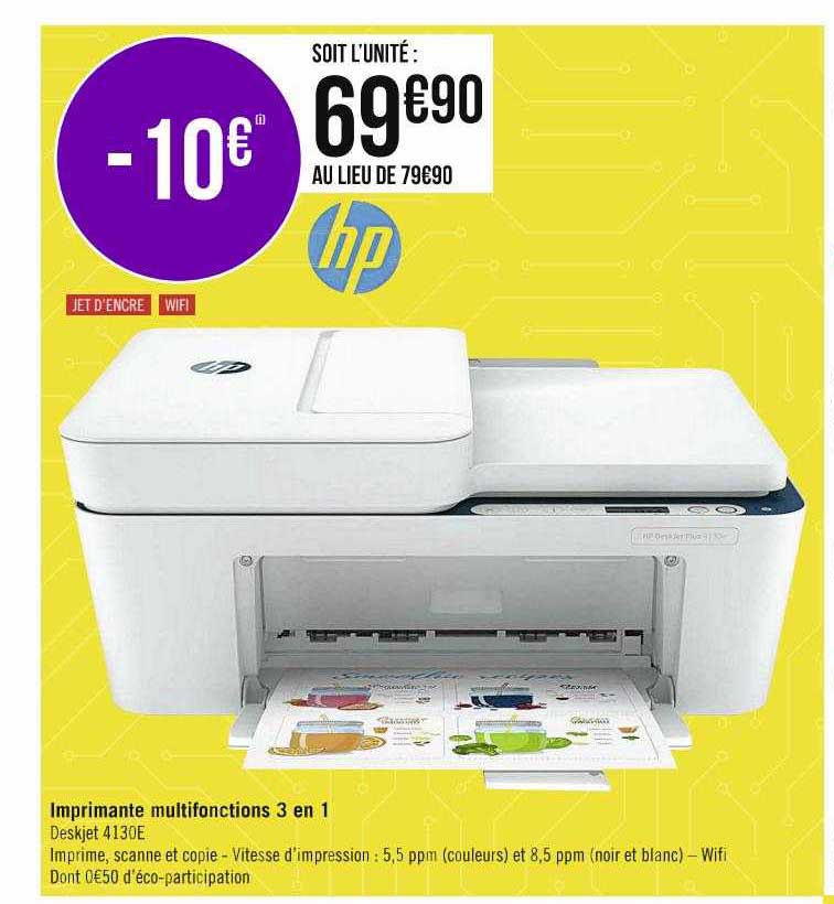 Imprimante Multifonction 3 En 1