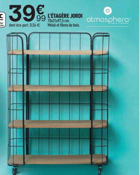 l'étagère jordi atmosphera