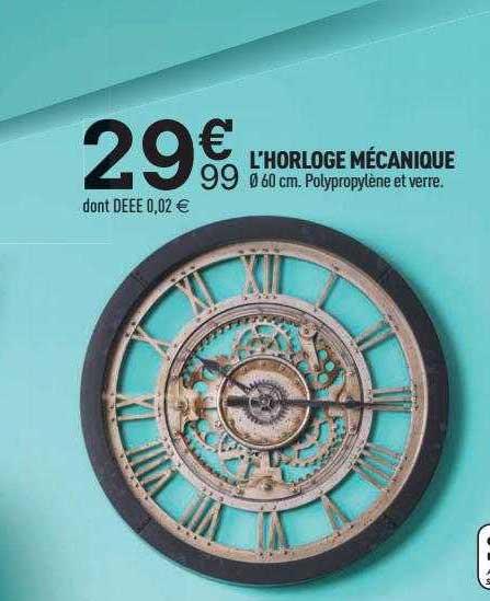 l'horloge mécanique