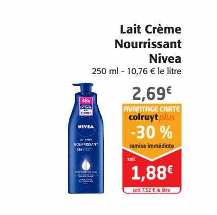 Lait Crème Nourrissante Nivea