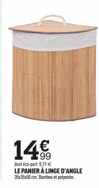 Le Panier à Linge D'angle