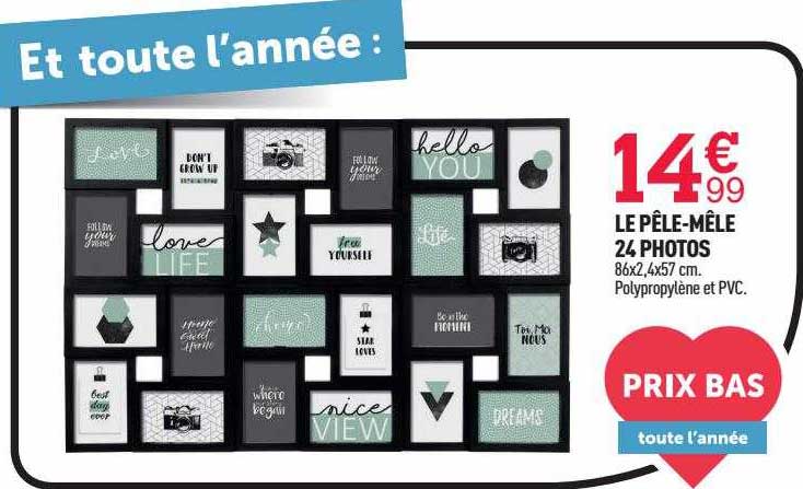 le pêle-mêle 24 photos