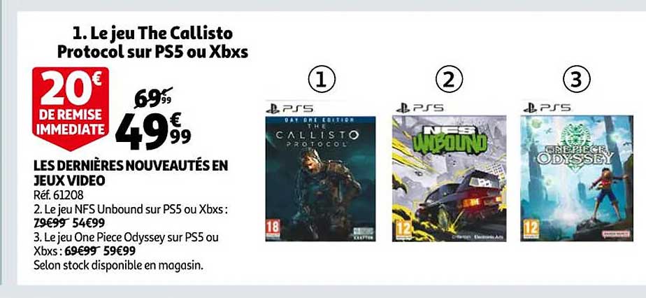 les dernières nouveautés en jeux vidéo