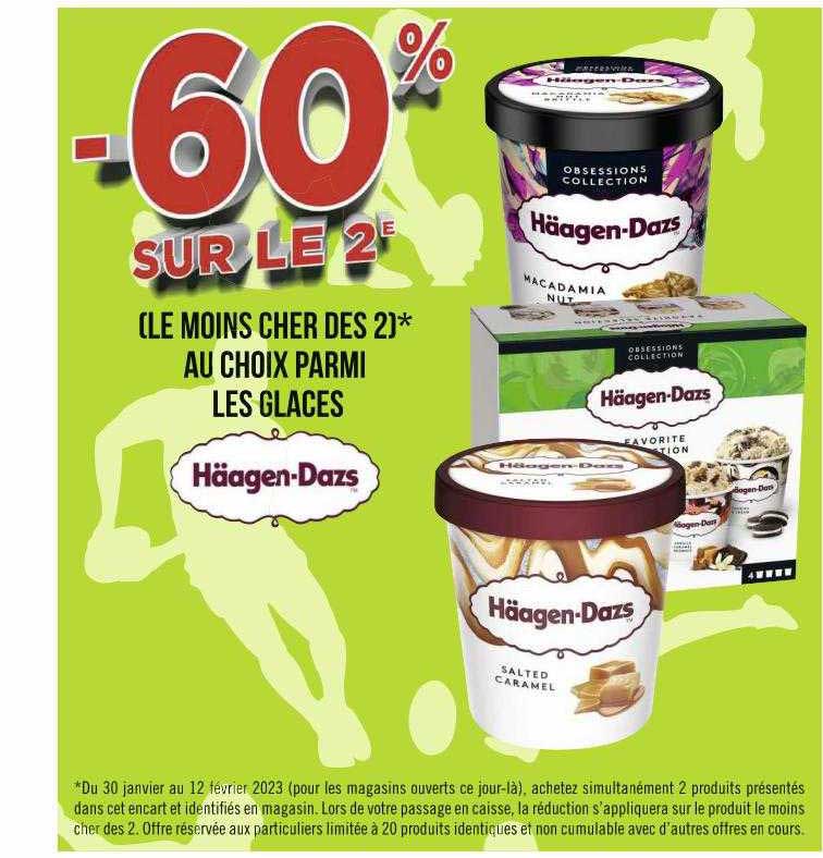 les glaces häagen-dazs