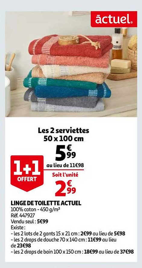Linge De Toilette Actuel
