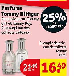 parfums tommy hilfiger