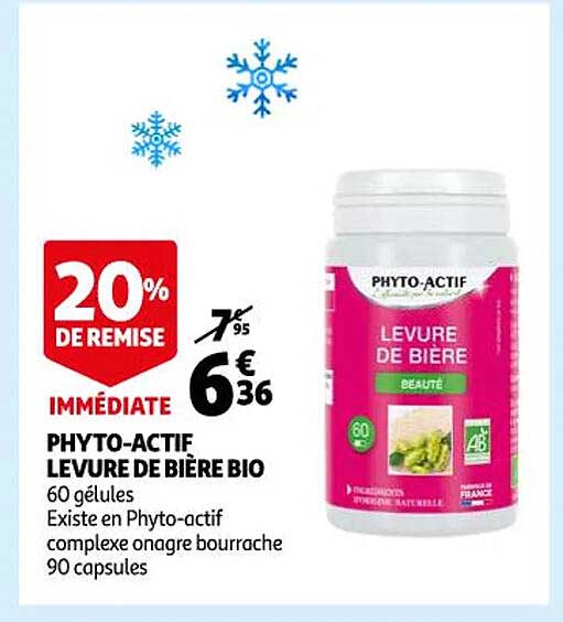 phyto-actif levure de bière bio