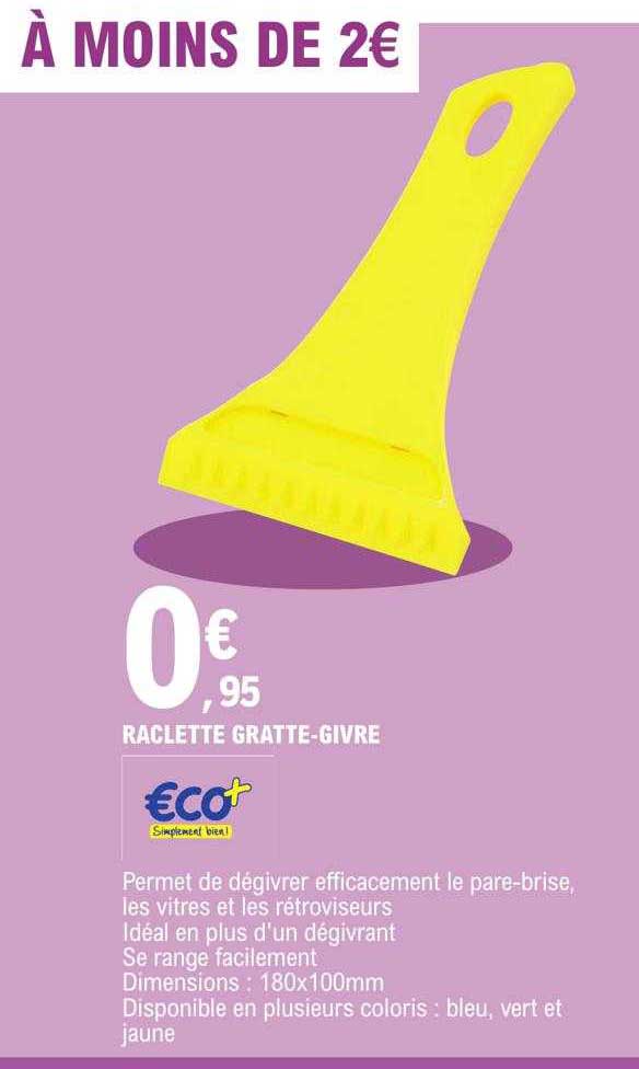 raclette gratte-givre eco+