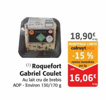 roquefort gabriel coulet