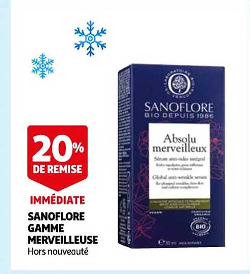 sanoflore gamme merveilleuse
