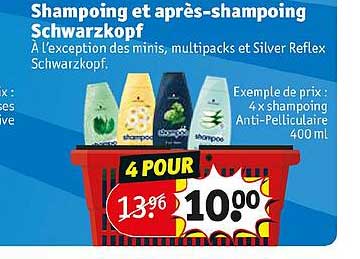 shampoing et après-shampoing schwarzkopf