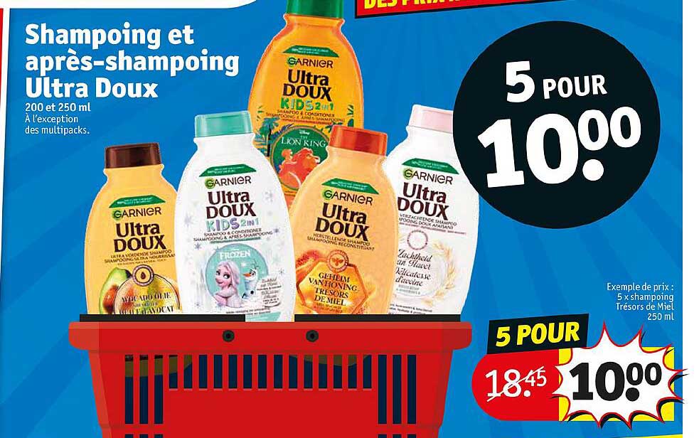 shampoing et après-shampoing ultra doux