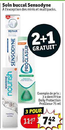 soin buccal sensodyne