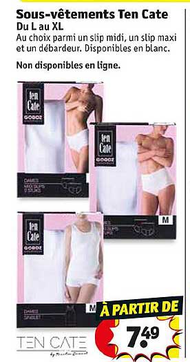 sous-vêtements ten cate