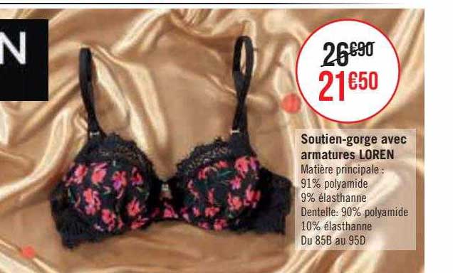 soutien-gorge avec armatures loren