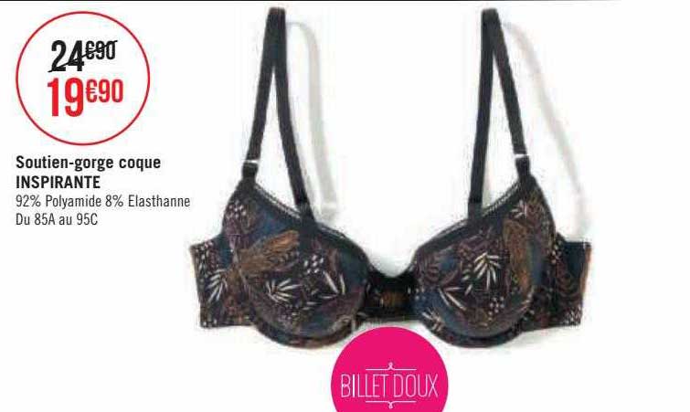 soutien-gorge coque inspirante billet doux