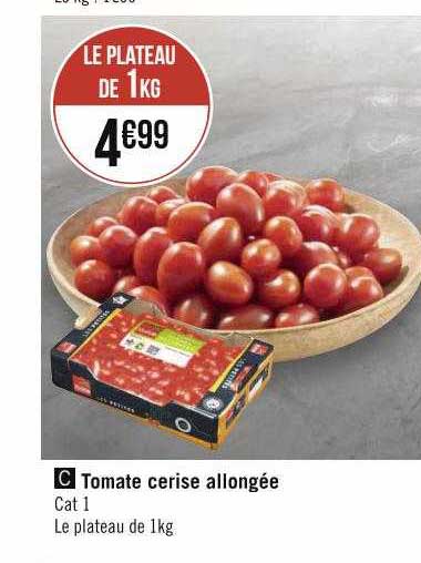 Tomate Cerise Allongée