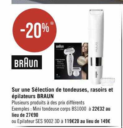 Tondeuses, Rasoirs Et épilateurs Braun