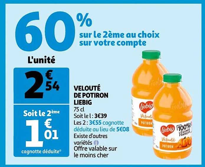 Velouté De Potiron Liebig