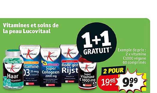 Vitamines Et Soins De La Peau Lucovitaal