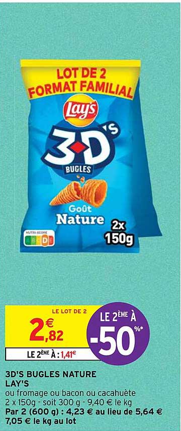 3d's Bugles Nature Lay's