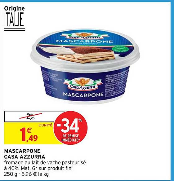 mascarpone casa azzurra