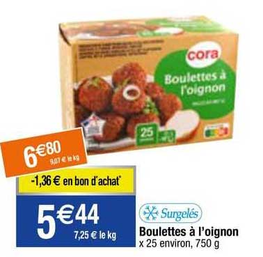 Boulettes à L'oignon