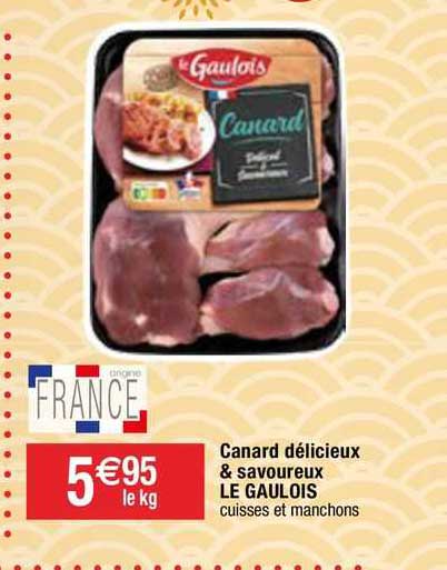 canard délicieux & savoureux le gaulois