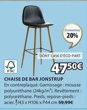 Chaise De Bar Jonstrup