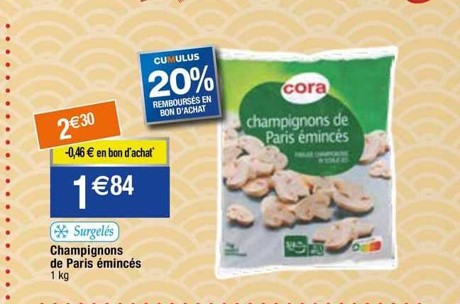 Champignons De Paris émincés
