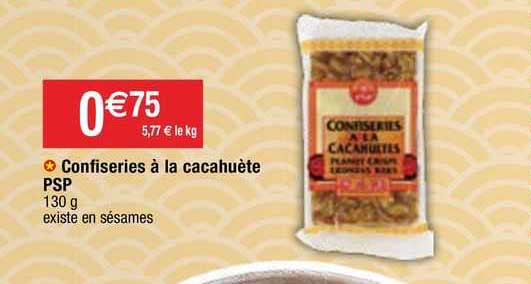 Confiseries à La Cacahuète Psp