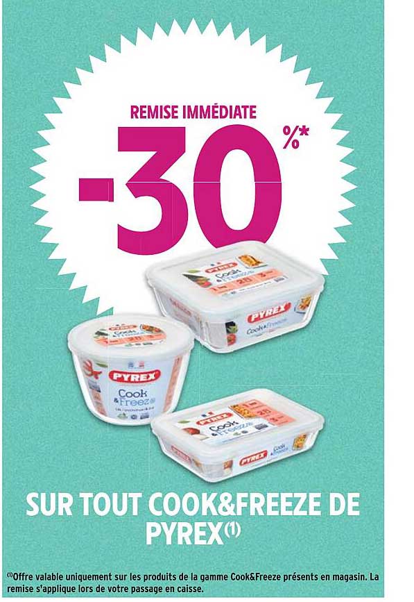 cook & freeze de pyrex