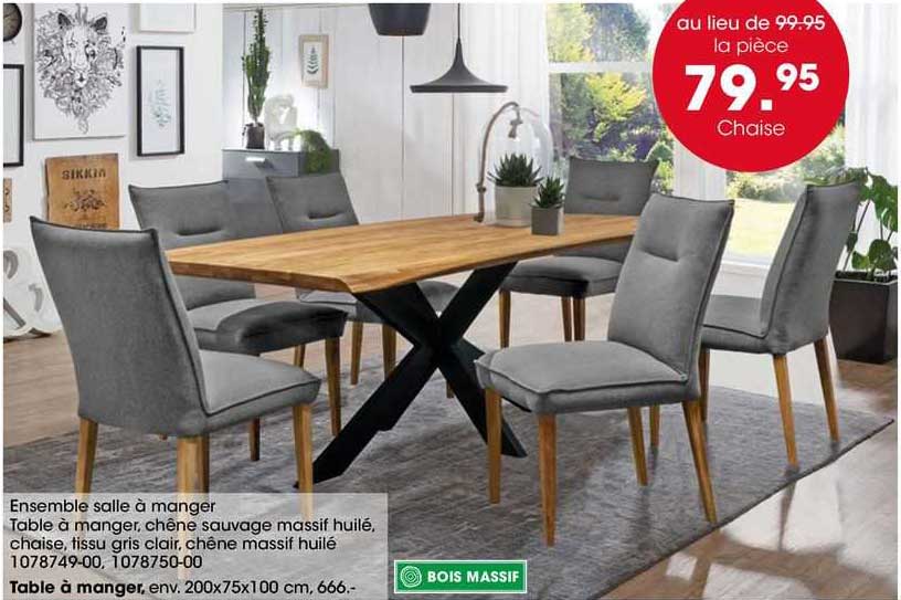 ensemble salle à manger