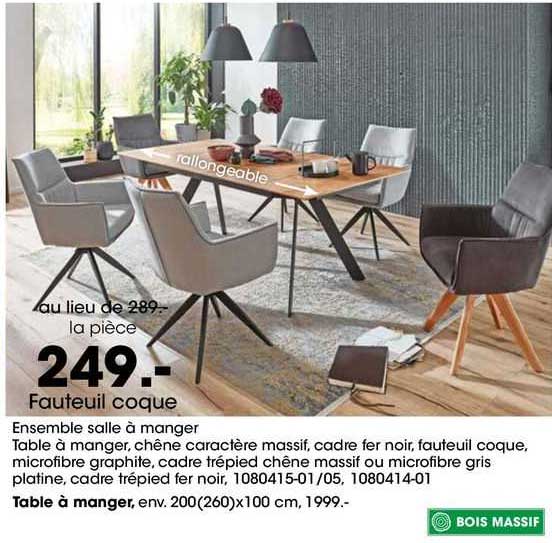 ensemble salle à manger