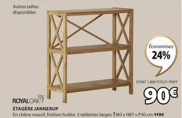 étagère jannerup royal oak