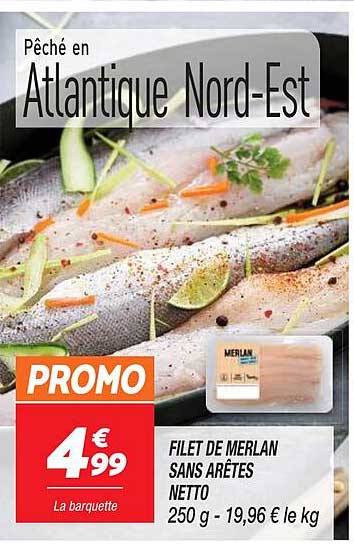 filet de merlan sans arêtes netto