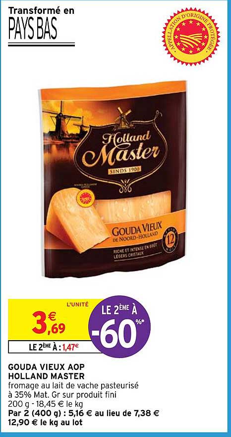 gouda vieux aop holland master