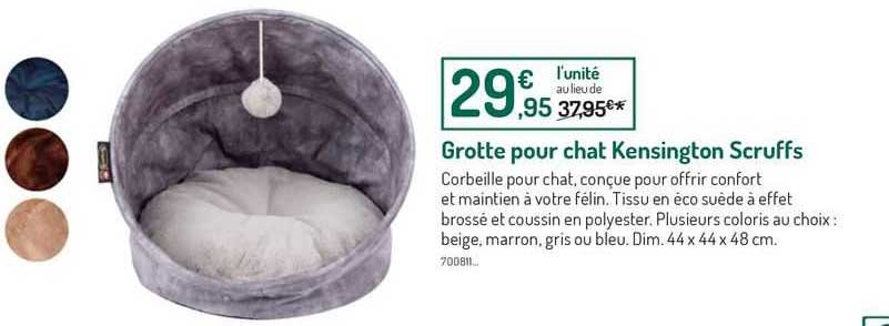 grotte pour chat kensington scruffs